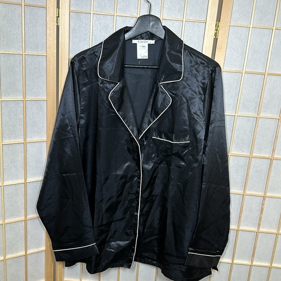 K Jordan Masseys Satin Pajama Set Sz XL - Picture 2 of 10